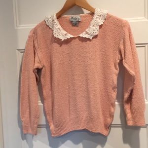 Peach sweater top